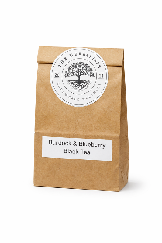 Burdock & Blueberry Black Tea (Skin) 90gm