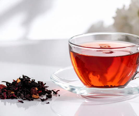 Hawthorn, Hibiscus & Strawberry Herbal Tea (heart) 90gm